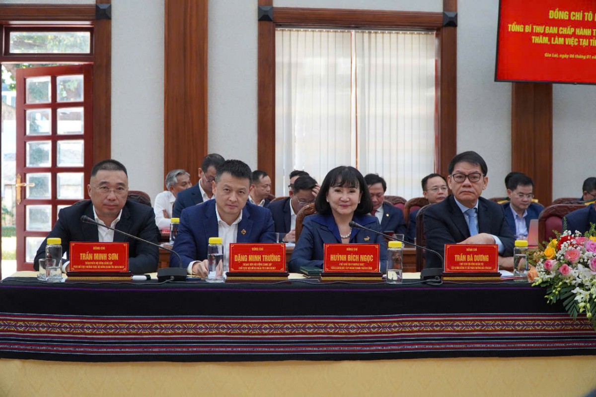 Tổng Bí thư Tô Lâm làm việc với Tỉnh uỷ Gia Lai