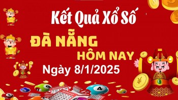 XSDNA 8/1, xem kết quả xổ số Đà Nẵng hôm nay 8/1/2025