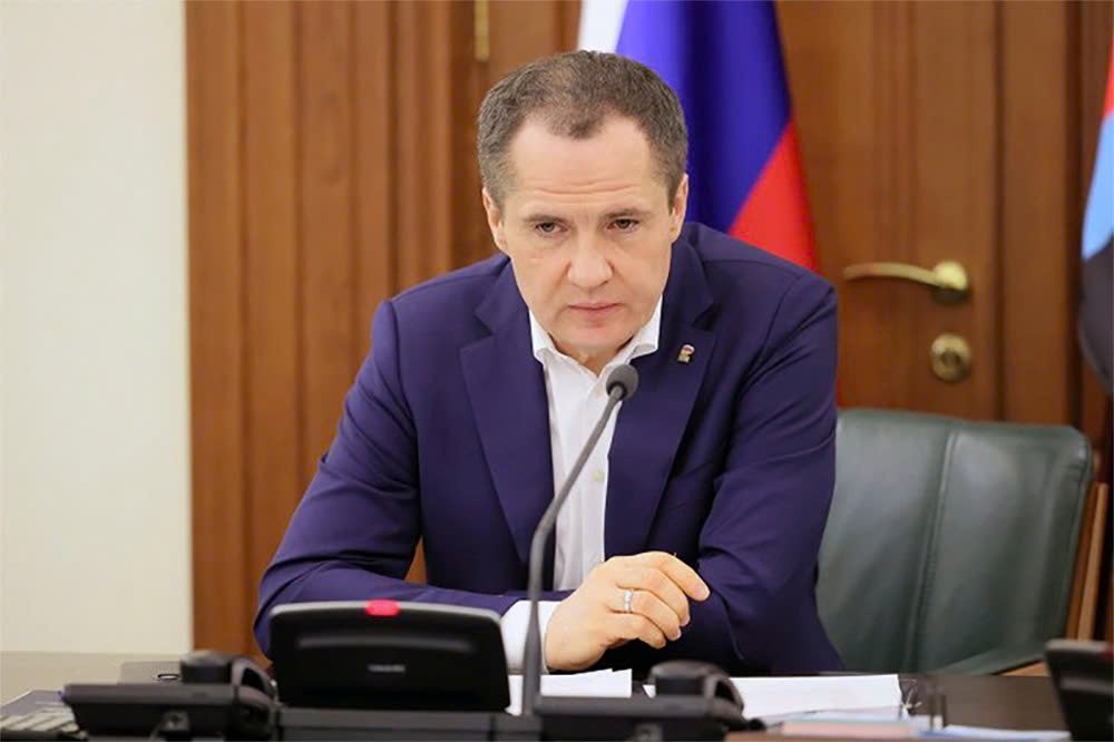 Thống đốc vùng Belgorod Vyacheslav Gladkov. Ảnh: RT Thống đốc vùng Belgorod Vyacheslav Gladkov. Ảnh: RT