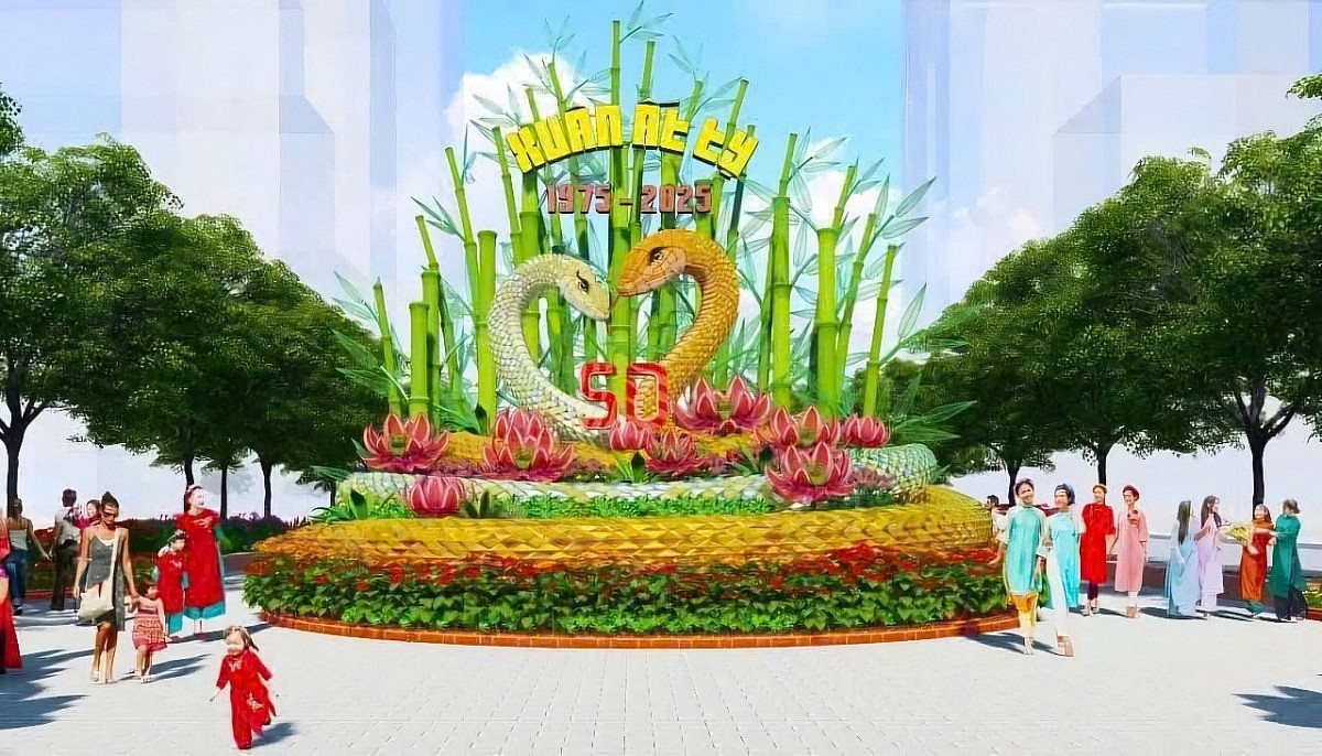 Đường hoa Nguyễn Huệ Tết Ất Tỵ có gì mới đặc sắc?