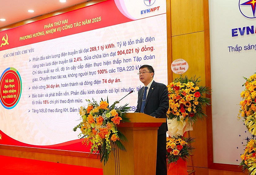 Năm 2025, EVNNPT khởi công và đóng điện 108 dự án Năm 2025, EVNNPT khởi công và đóng điện 108 dự án