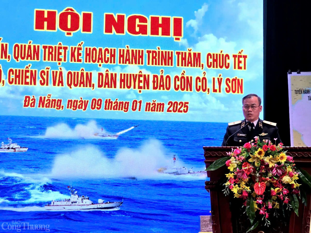 Vùng 3 Hải quân khởi hành đưa quà Tết ra đảo Cồn Cỏ, Lý Sơn Vùng 3 Hải quân khởi hành đưa quà Tết ra đảo Cồn Cỏ, Lý Sơn