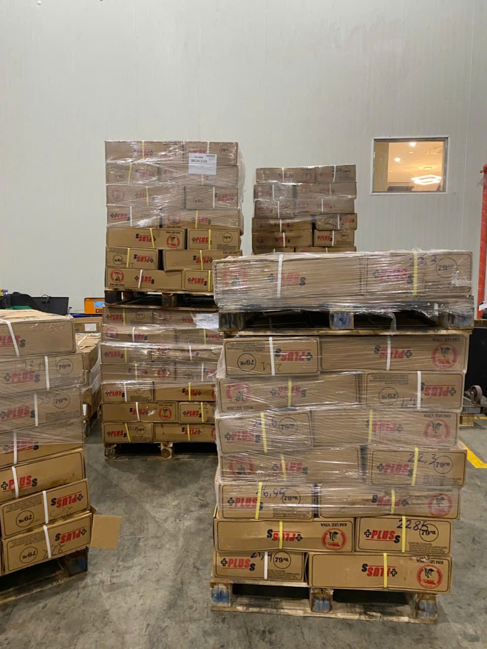 Thu giữ hơn 10 tấn nội tạng động vật không nguồn gốc