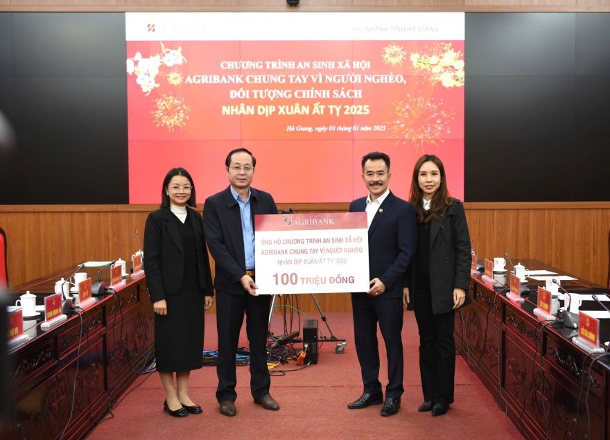 Agribank chung tay vì người nghèo dịp Xuân Ất Tỵ năm 2025