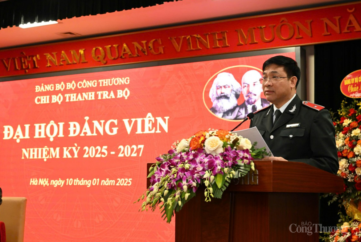 CHÙM ẢNH: Đại hội điểm Chi bộ Thanh tra Bộ Công Thương CHÙM ẢNH: Đại hội điểm Chi bộ Thanh tra Bộ Công Thương