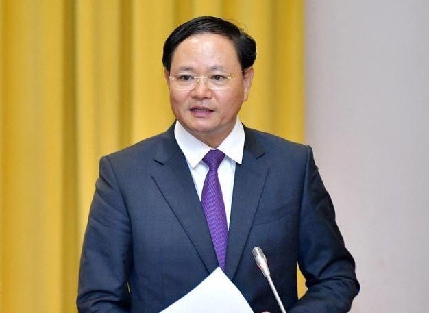 Thủ tướng Chính phủ Phạm Minh Chính ký quyết định bổ nhiệm lại ông Lê Minh Ngân giữ chức Thứ trưởng Bộ Tài nguyên và Môi trường. Ảnh: Bộ Tài nguyên và Môi trường