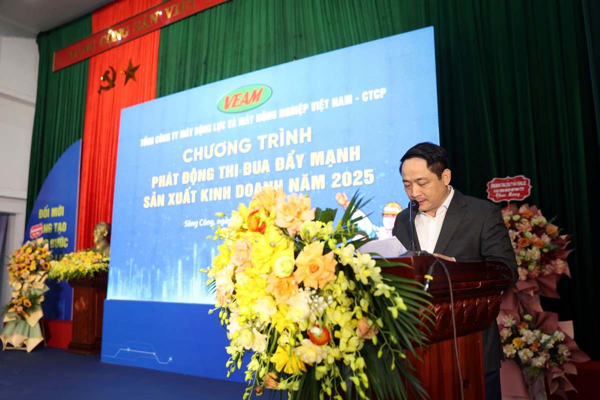 VEAM phấn đấu thực hiện thắng lợi mục tiêu năm 2025 VEAM phấn đấu thực hiện thắng lợi mục tiêu năm 2025