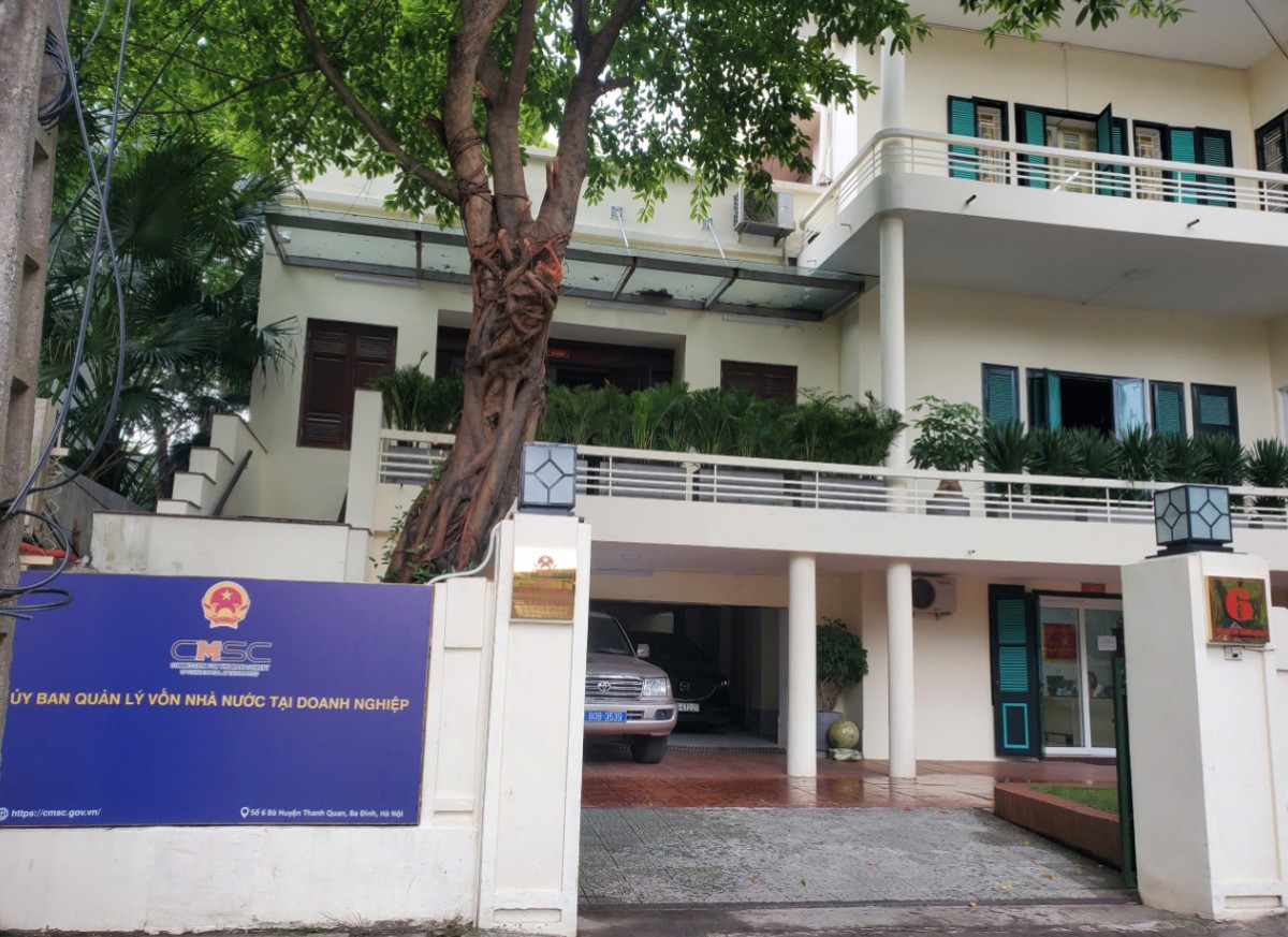 Trụ sở Ủy ban Quản lý vốn nhà nước tại doanh nghiệp. Ảnh: Dũng Minh