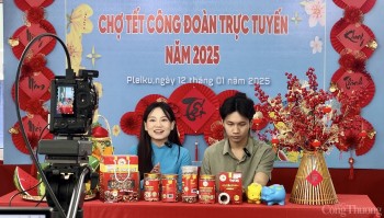 Gia Lai tổ chức bán hàng 'Chợ Tết Công đoàn' trực tuyến