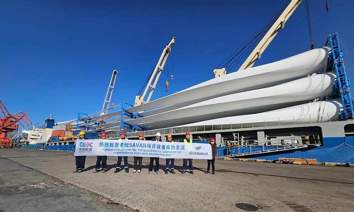 Dự án điện gió đầu tiên của T&T Group tại Lào Dự án điện gió đầu tiên của T&T Group tại Lào