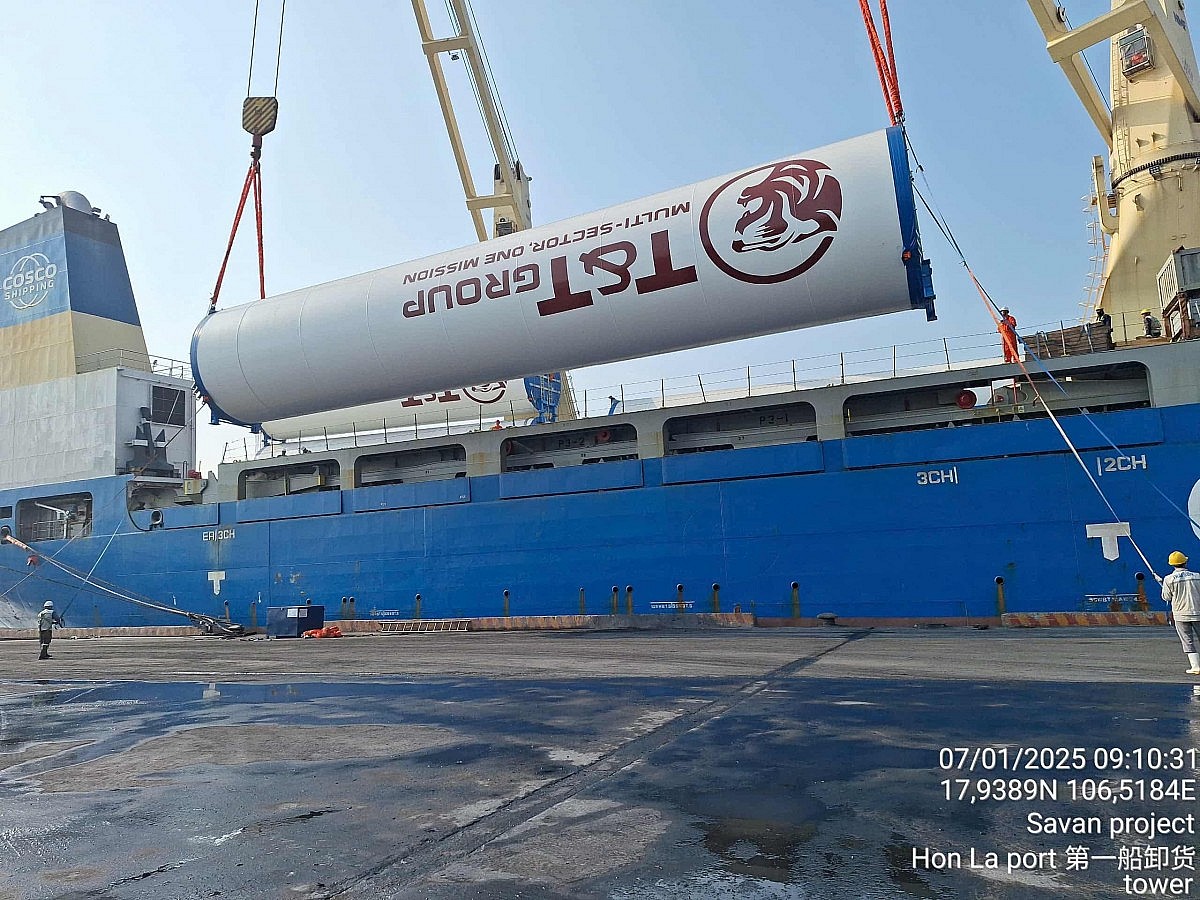 Dự án điện gió đầu tiên của T&T Group tại Lào Dự án điện gió đầu tiên của T&T Group tại Lào