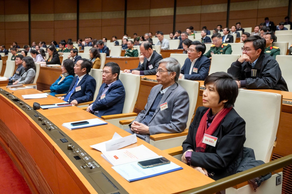 Đại biểu tham dự Hội nghị tại điểm cầu Trung ương Đại biểu tham dự Hội nghị tại điểm cầu Trung ương