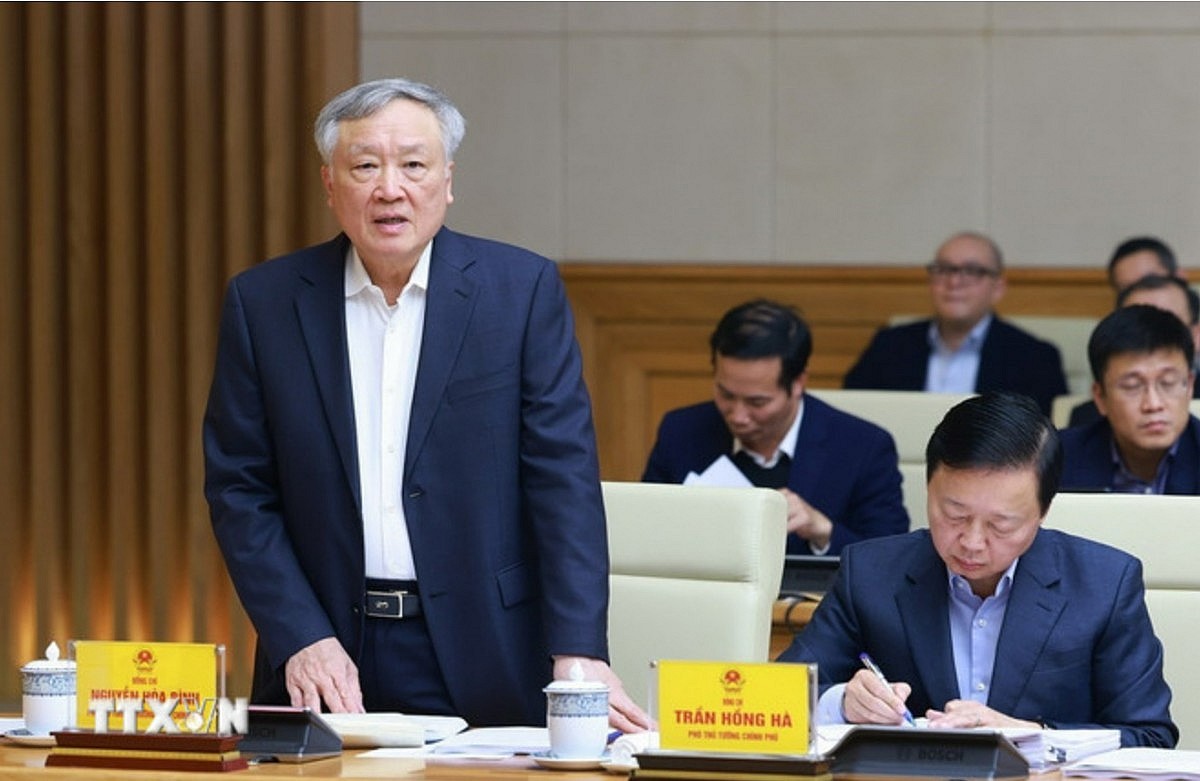 Phó Thủ tướng Thường trực Nguyễn Hoà Bình phát biểu. (Ảnh: Dương Giang/TTXVN) Phó Thủ tướng Thường trực Nguyễn Hoà Bình phát biểu. (Ảnh: Dương Giang/TTXVN)