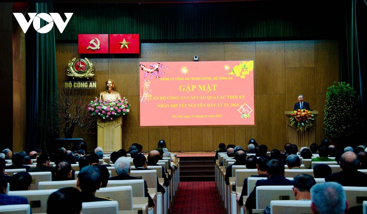 Quang cảnh buổi gặp mặt. Ảnh: VOV Quang cảnh buổi gặp mặt. Ảnh: VOV