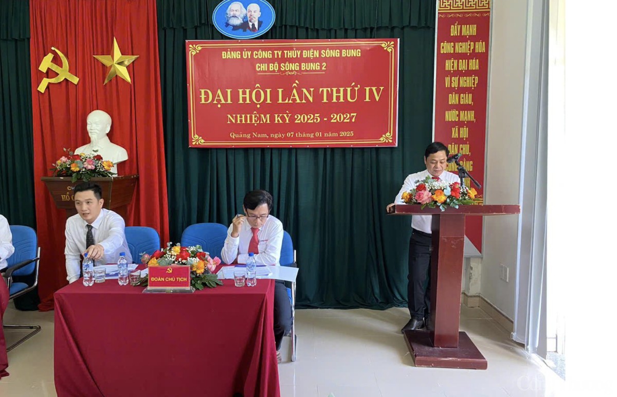 Đại hội Chi bộ Sông Bung 2:Phát huy sức mạnh tập thể Đại hội Chi bộ Sông Bung 2:Phát huy sức mạnh tập thể