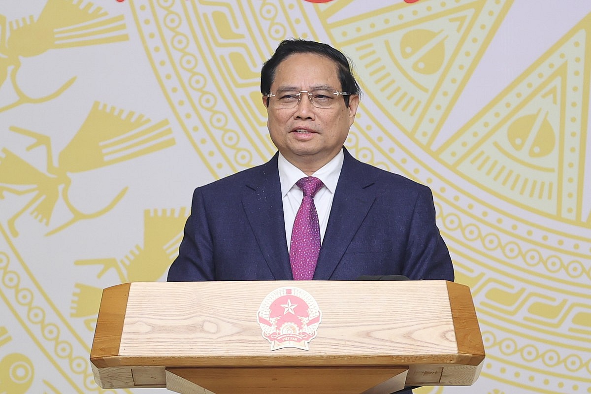 Thủ tướng phát biểu tại phiên họp thứ nhất của Ban Chỉ đạo xây dựng nhà máy điện hạt nhân - Ảnh: VGP/Nhật Bắc Thủ tướng phát biểu tại phiên họp thứ nhất của Ban Chỉ đạo xây dựng nhà máy điện hạt nhân - Ảnh: VGP/Nhật Bắc