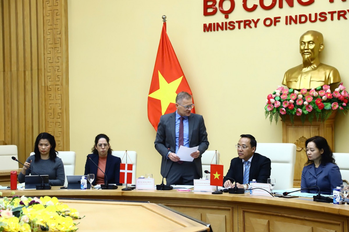 Họp Ban chỉ đạo chương trình Hợp tác Đối tác Năng lượng Việt Nam – Đan Mạch lần thứ 4