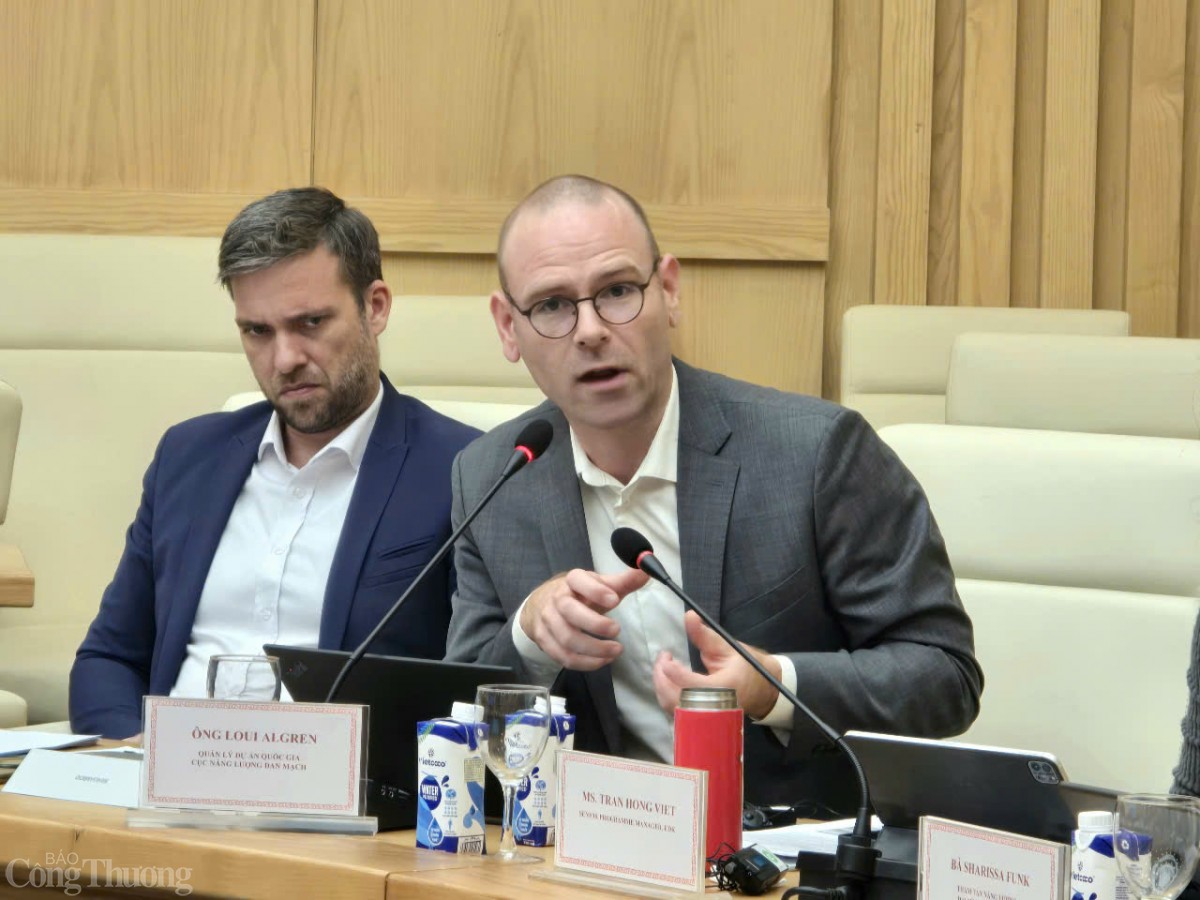 Họp Ban chỉ đạo chương trình Hợp tác Đối tác Năng lượng Việt Nam – Đan Mạch lần thứ 4