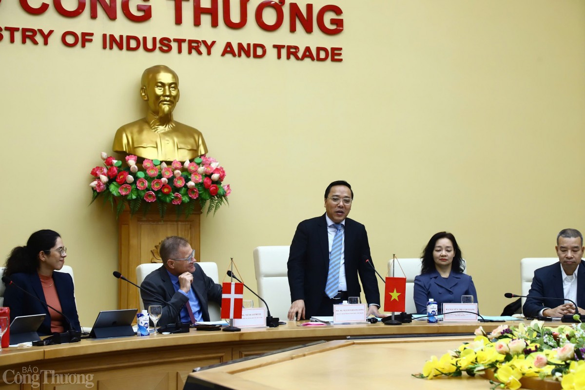 Họp Ban chỉ đạo chương trình Hợp tác Đối tác Năng lượng Việt Nam – Đan Mạch lần thứ 4