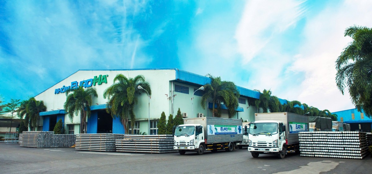 EuroHa ứng dụng công nghệ trong sản xuất nhôm thanh định hình