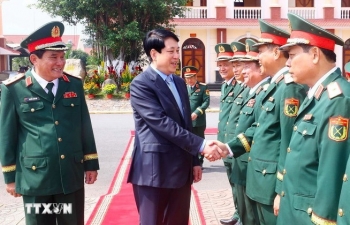 Chủ tịch nước Lương Cường: Quân khu 9 phải tổ chức, biên chế theo hướng 'tinh, gọn, mạnh'