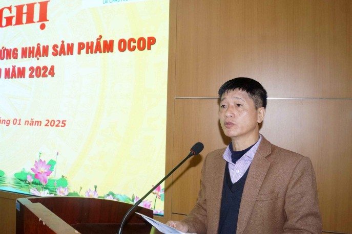 Thành phố Lai Châu trao giấy chứng nhận cho 12 sản phẩm OCOP Thành phố Lai Châu trao giấy chứng nhận cho 12 sản phẩm OCOP