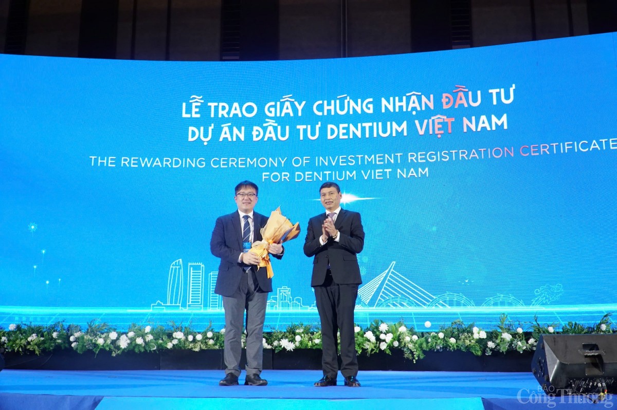 dự án đầu tư Dentium Việt Nam tổng vốn 177 triệu USD