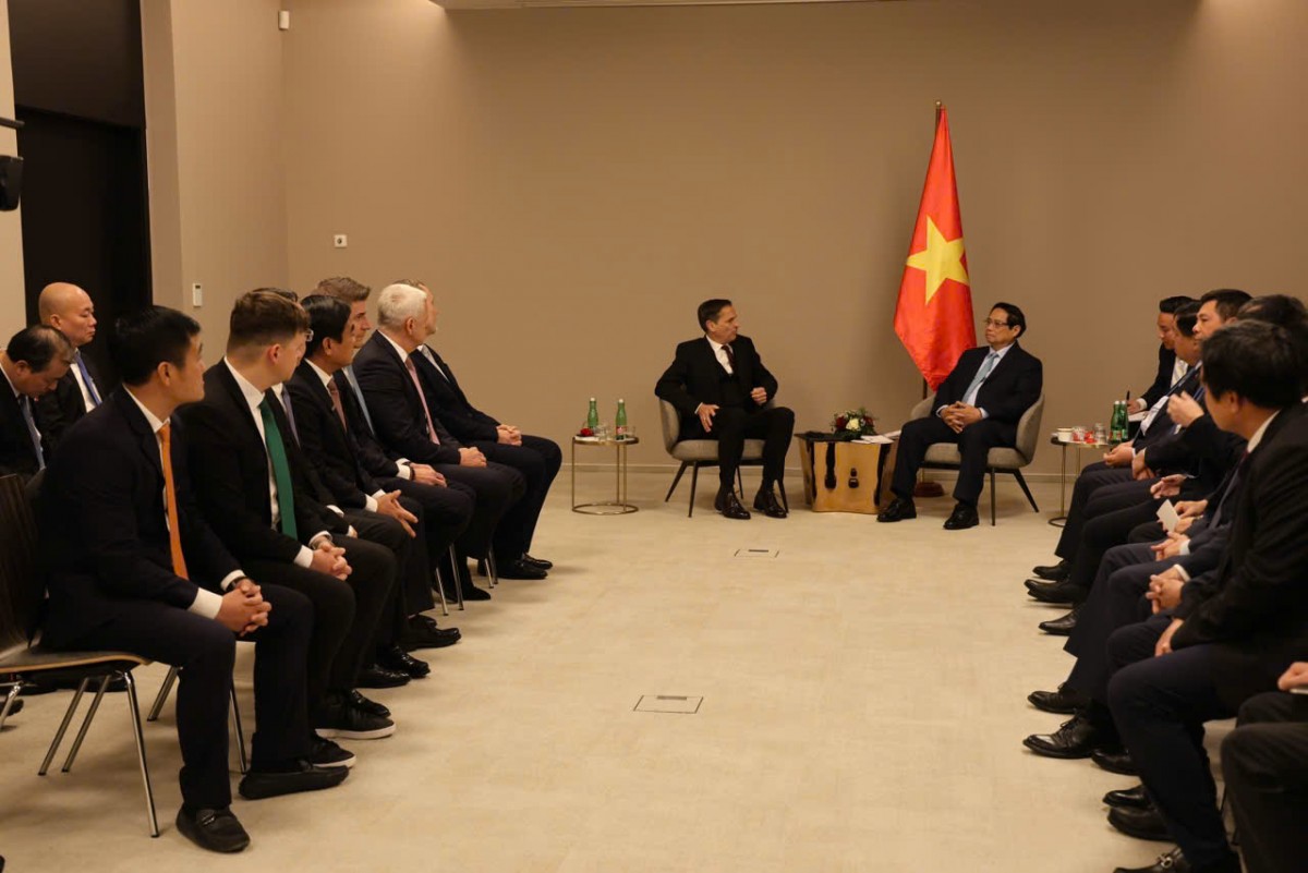 Thủ tướng tiếp lãnh đạo các doanh nghiệp hàng đầu Czech