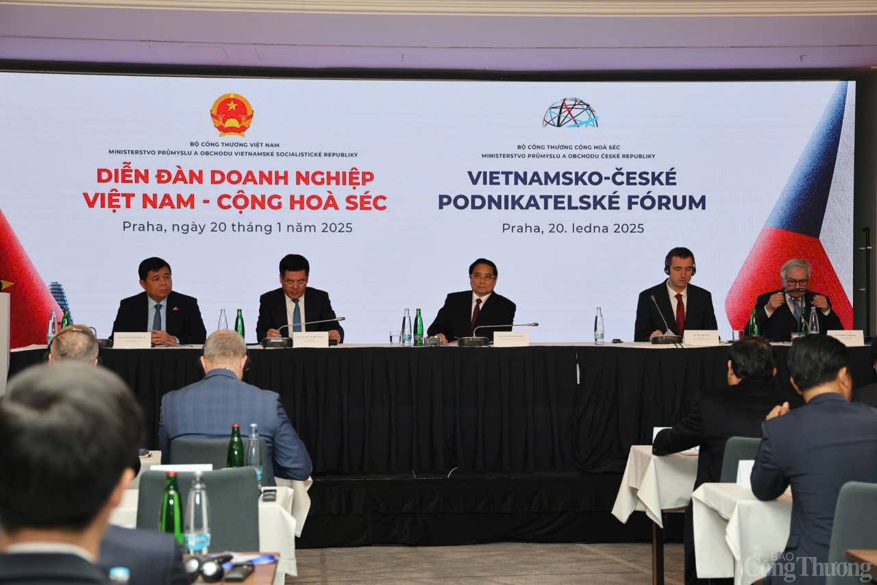 Khai mạc Diễn đàn doanh nghiệp Việt Nam - Czech