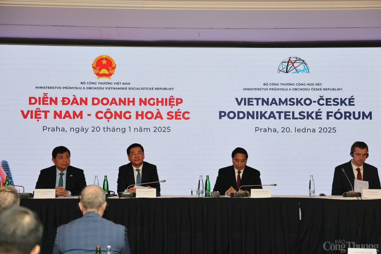 Khai mạc Diễn đàn doanh nghiệp Việt Nam - Czech