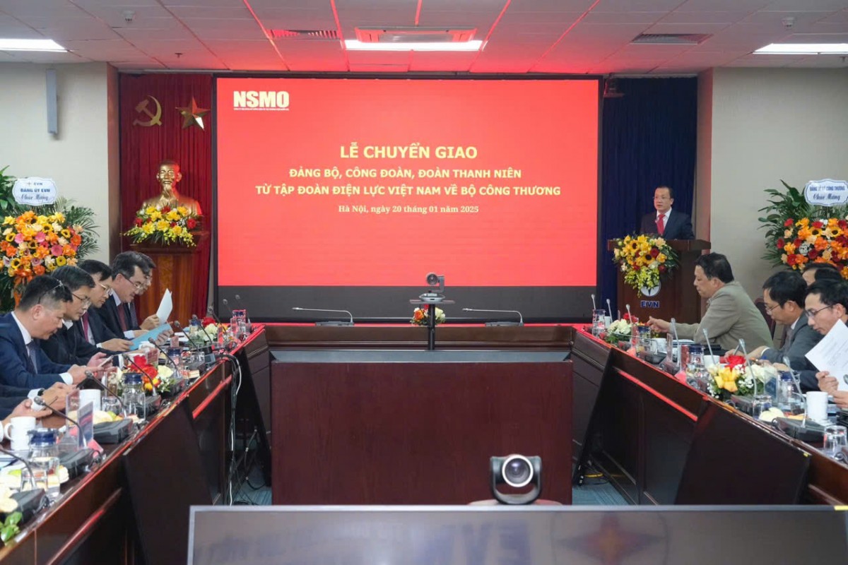 Đảng bộ NSMO chính thức về Bộ Công Thương Đảng bộ NSMO chính thức về Bộ Công Thương