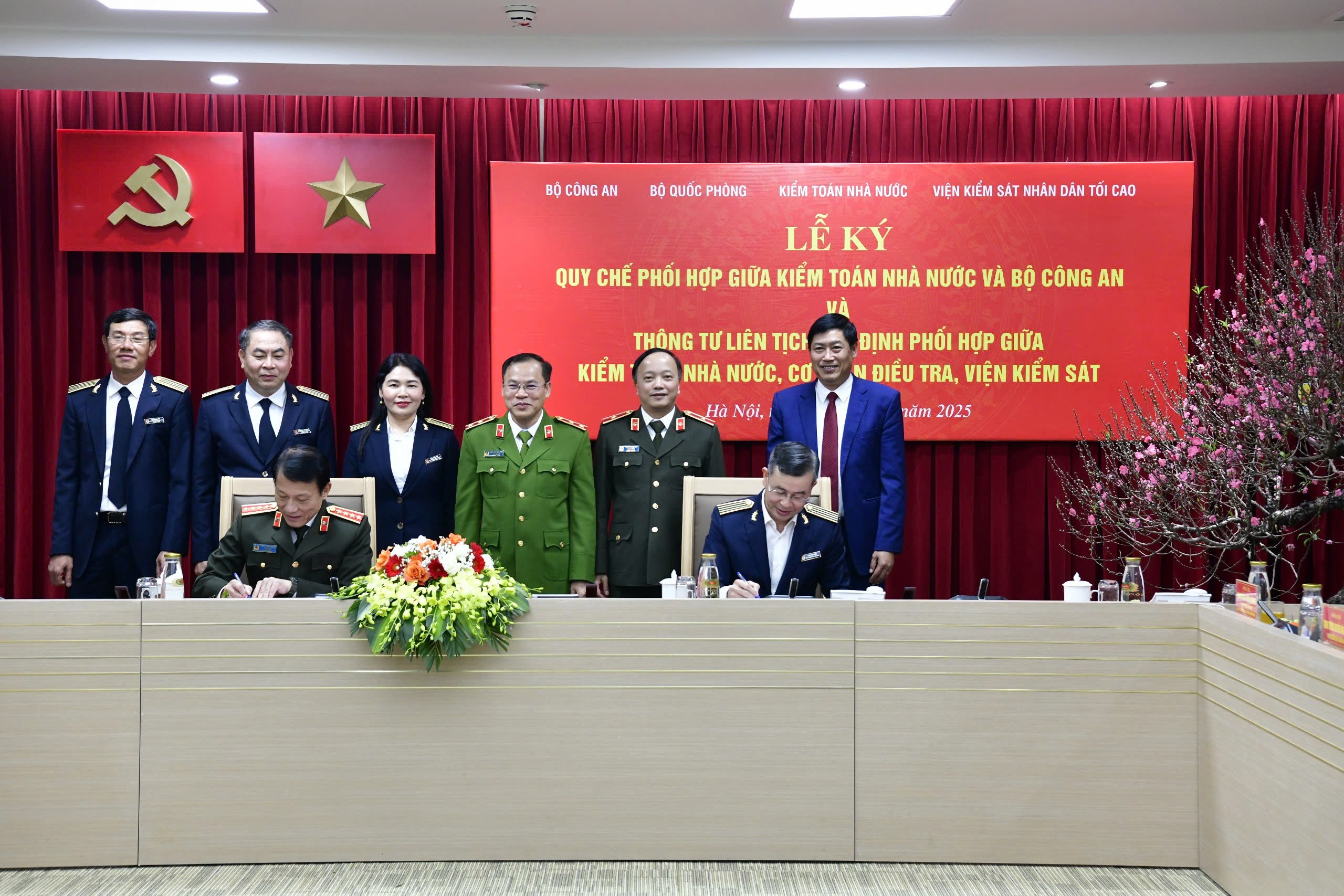 Kiểm toán nhà nước ký Quy chế phối hợp Bộ Công An