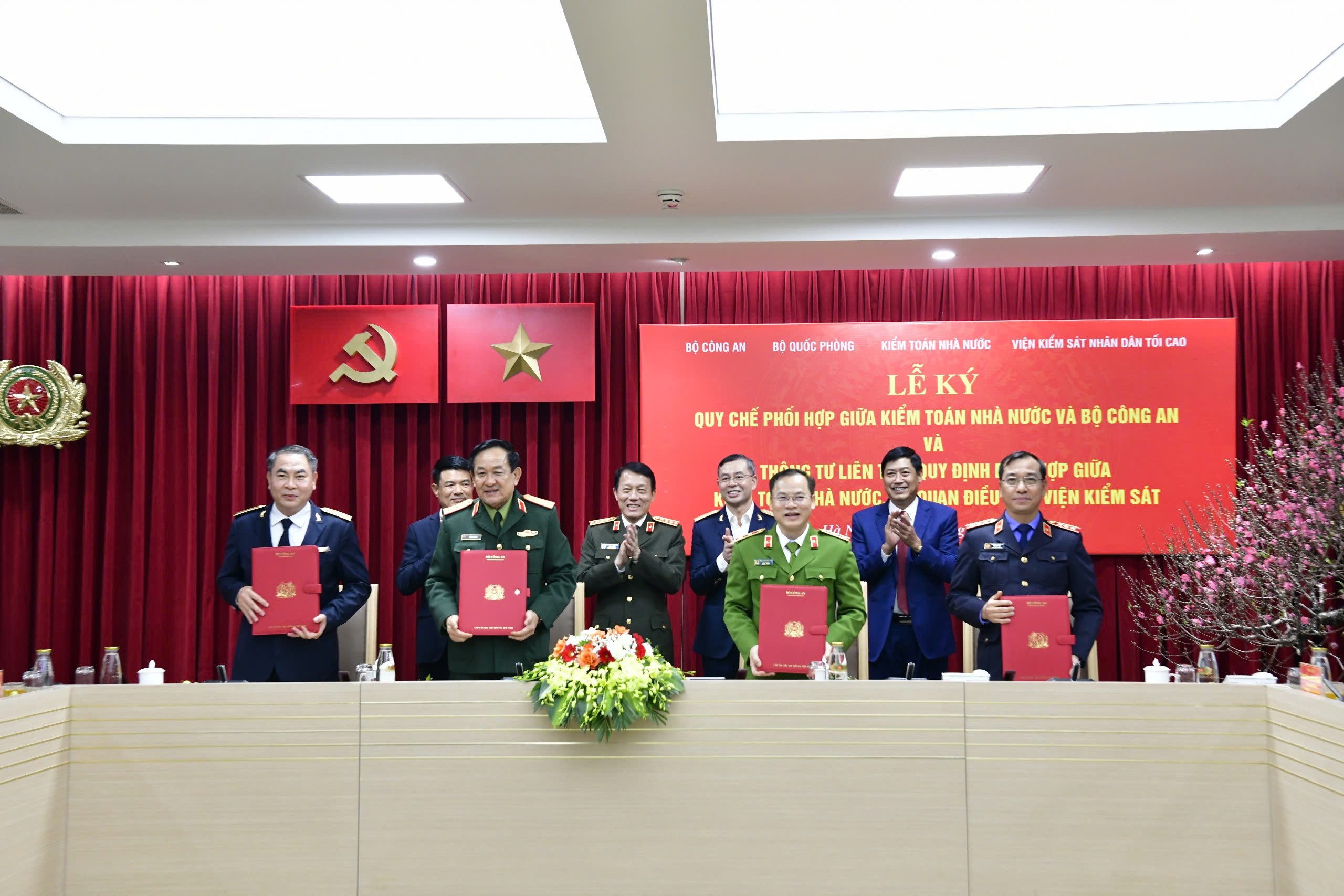 Kiểm toán nhà nước ký Quy chế phối hợp Bộ Công An