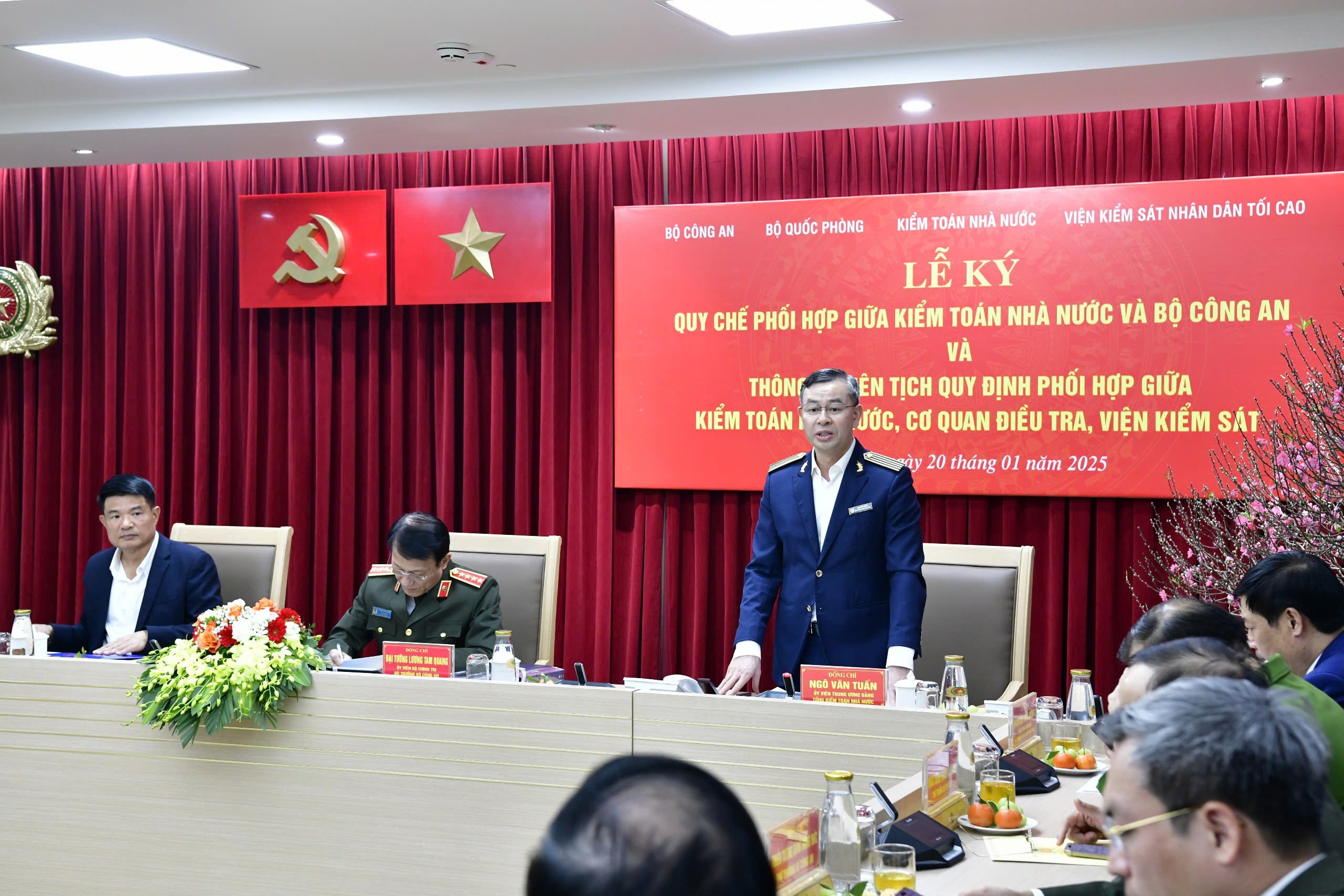 Kiểm toán nhà nước ký Quy chế phối hợp Bộ Công An