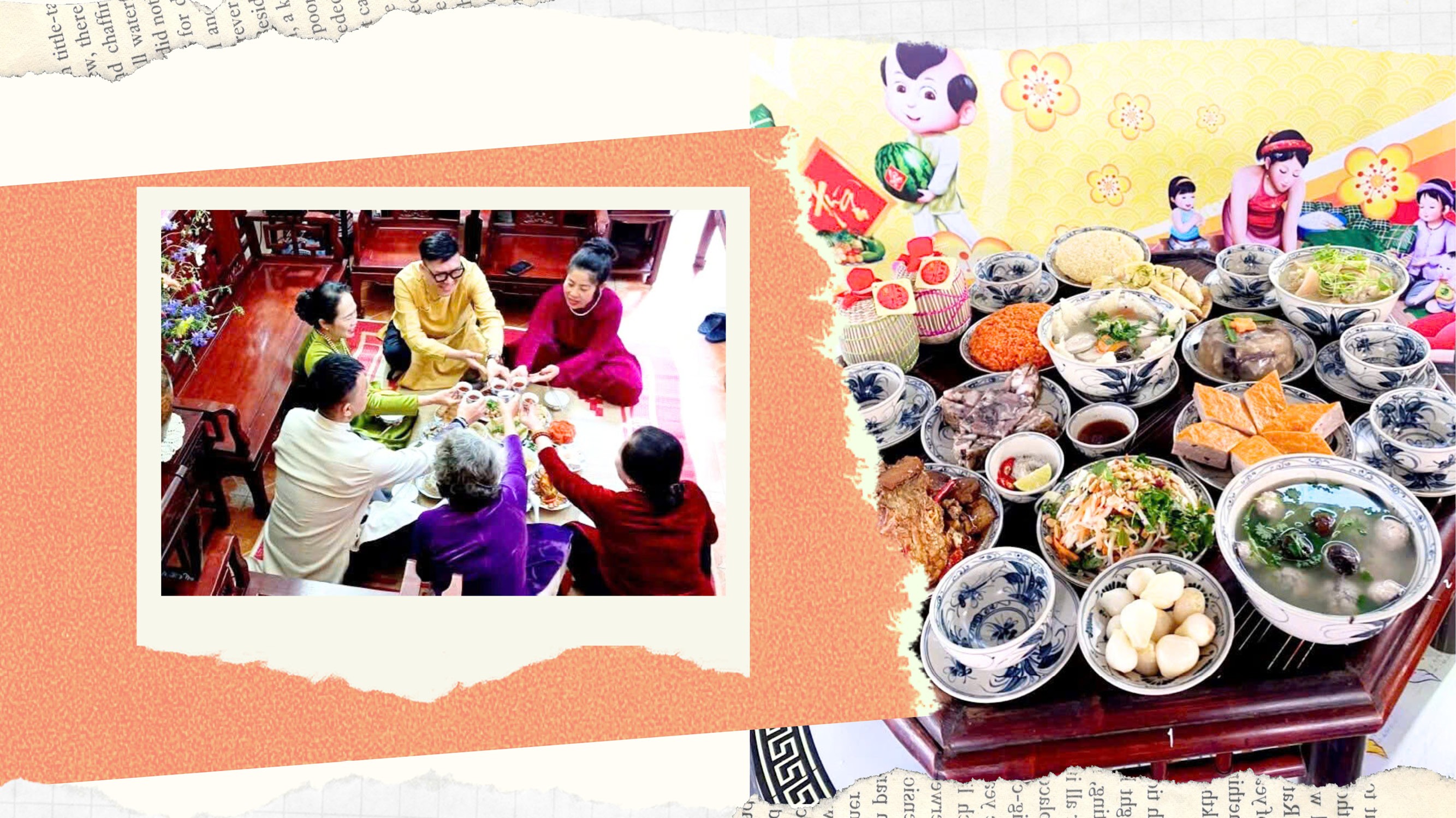 Cỗ Tết Hà Nội một thời xa Cỗ Tết Hà Nội một thời xa