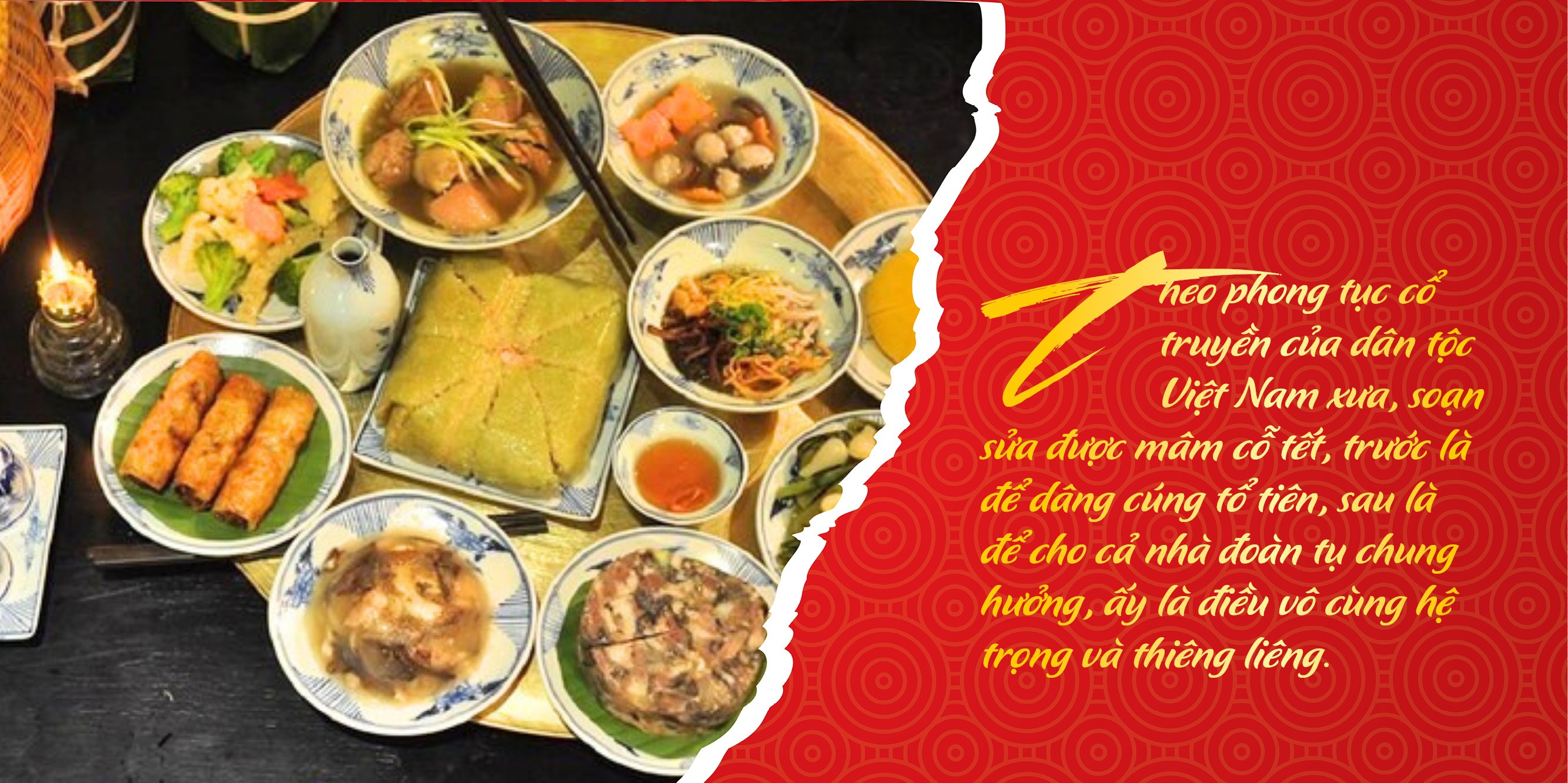 Cỗ Tết Hà Nội một thời xa Cỗ Tết Hà Nội một thời xa