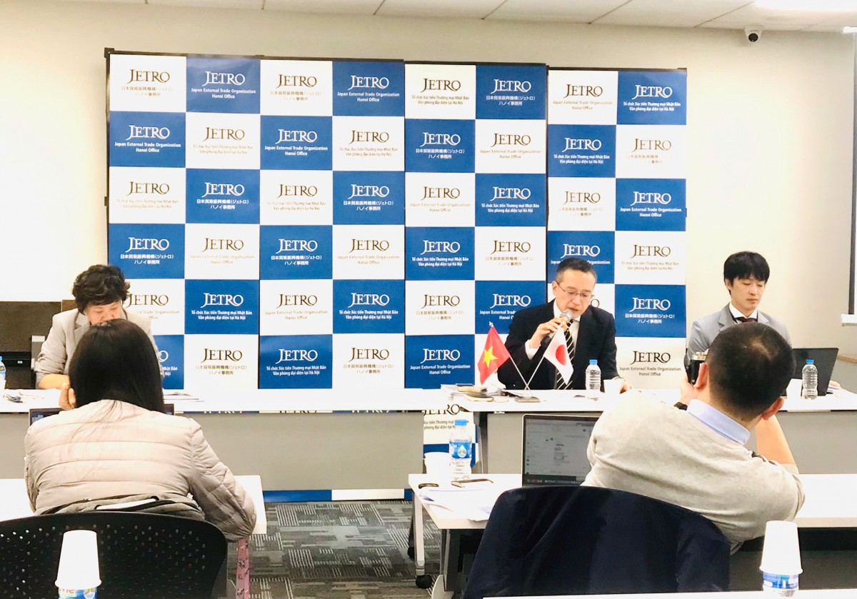 Họp báo công bố kết quả khảo sát thực trạng doanh nghiệp Nhật Bản đầu tư tại nước ngoài năm 2024