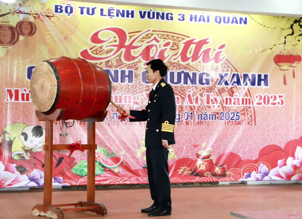 Sôi nổi Hội thi gói bánh chưng xanh ở Vùng 3 Hải quân Sôi nổi Hội thi gói bánh chưng xanh ở Vùng 3 Hải quân