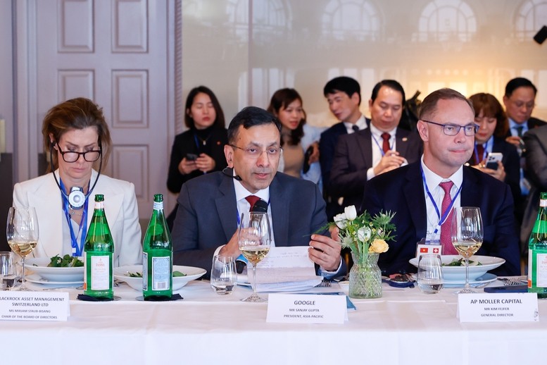 Chủ tịch khu vực châu Á-Thái Bình Dương Google Sanjay Gupta khẳng định sẽ đem những điều tốt đẹp nhất thế giới đến Việt Nam - Ảnh: VGP/Nhật Bắc Chủ tịch khu vực châu Á-Thái Bình Dương Google Sanjay Gupta khẳng định sẽ đem những điều tốt đẹp nhất thế giới đến Việt Nam - Ảnh: VGP/Nhật Bắc