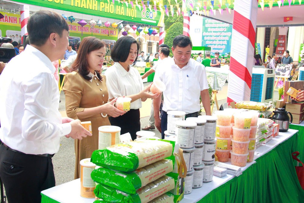 Hà Nội đã và đang phát triển các điểm giới thiệu và bán sản phẩm OCOP rộng khắp trên địa bàn