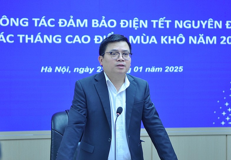 Ảnh Thứ trưởng Trương Thanh Hoài kiểm tra điện dịp Tết