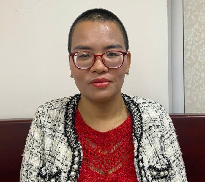 Đậu Thị Tâm vừa bị bắt vì đăng tải thông tin sai sự thật. Ảnh: Công an thành phố Hà Nội