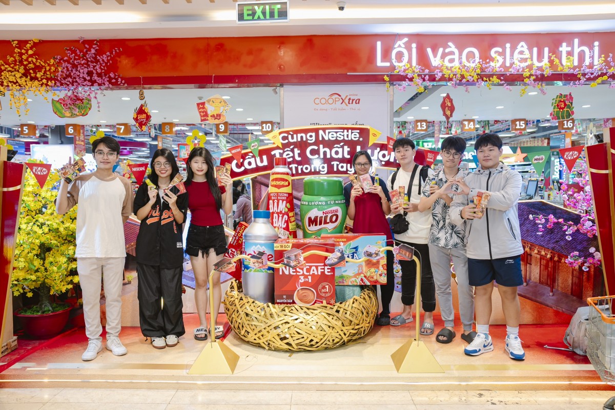 Cùng Nestlé “Cầu Tết Chất Lượng” trong tay