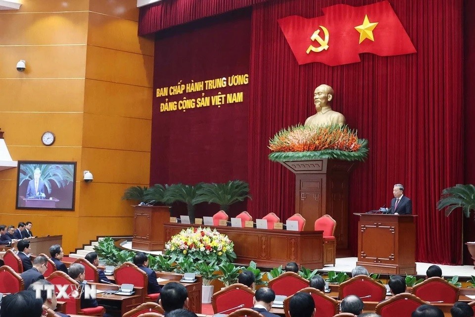 Toàn văn phát biểu bế mạc Hội nghị Ban Chấp hành TW Đảng của Tổng Bí thư Tô Lâm Toàn văn phát biểu bế mạc Hội nghị Ban Chấp hành TW Đảng của Tổng Bí thư Tô Lâm