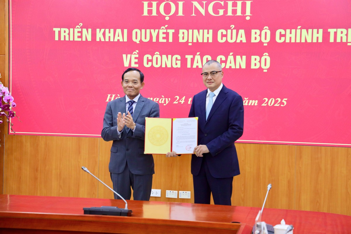 Bổ nhiệm Phó Trưởng Ban Kinh tế Trung ương Bổ nhiệm Phó Trưởng Ban Kinh tế Trung ương