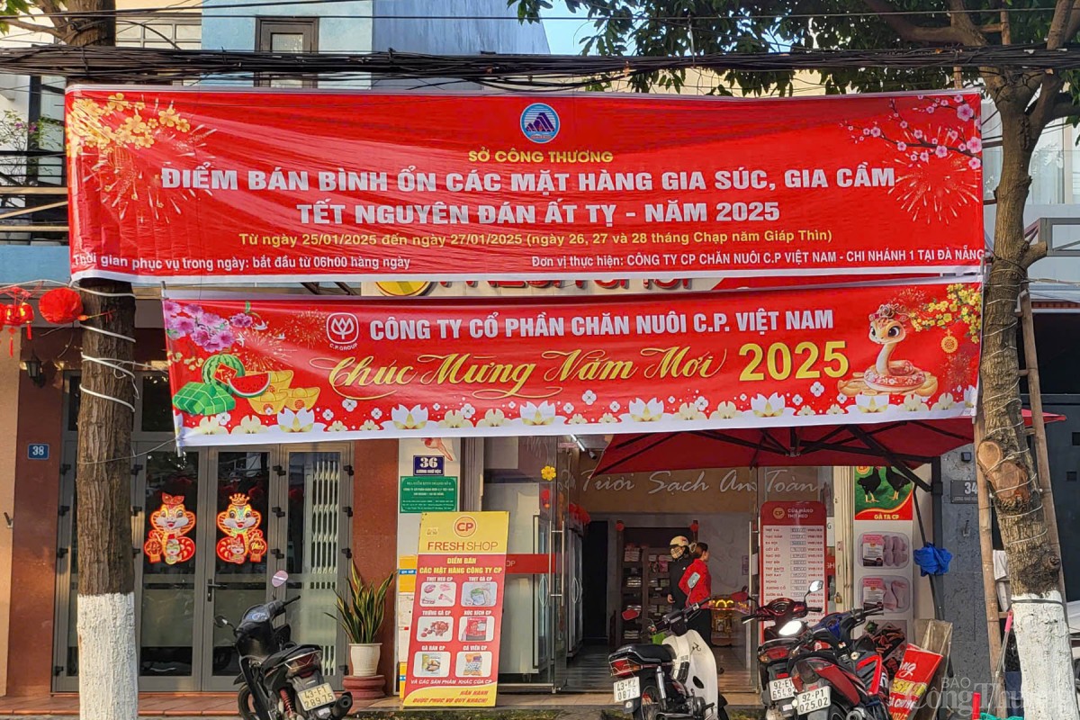 14 điểm bán hàng bình ổn dịp Tết tại TP. Đà Nẵng