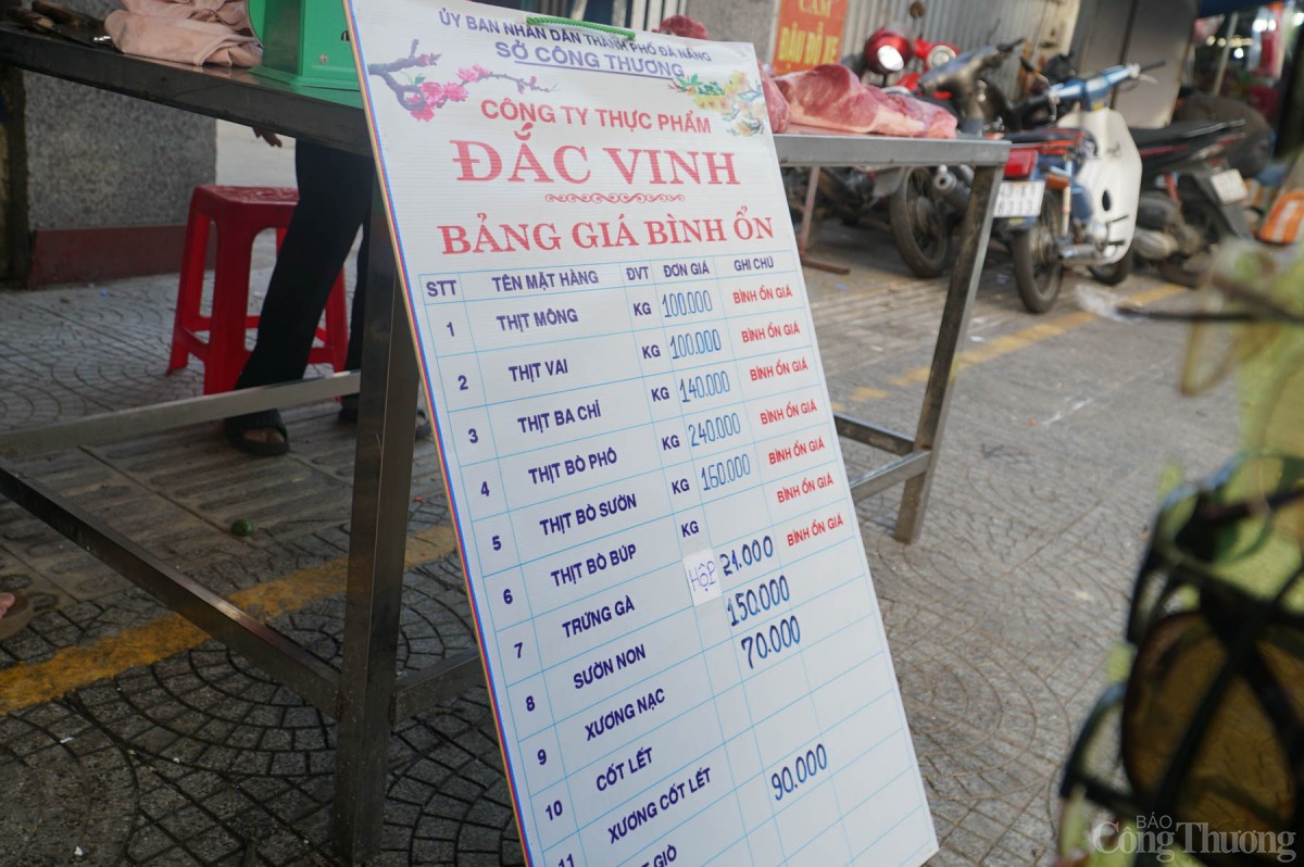 14 điểm bán hàng bình ổn dịp Tết tại TP. Đà Nẵng