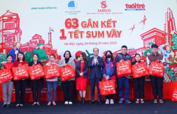 Ấm áp tình thân tại chương trình “63 Gắn kết - 1 Tết Sum vầy