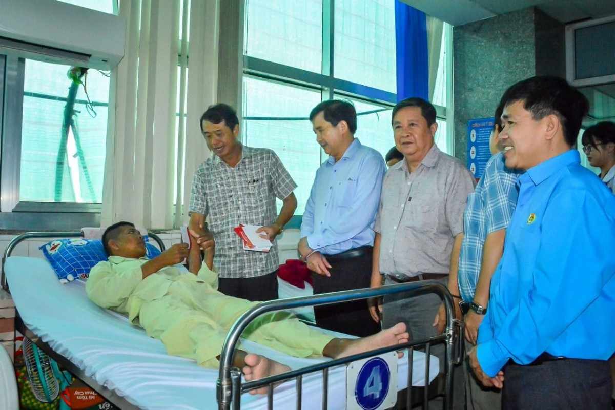 Sóc Trăng: Mang Tết ấm đến với đoàn viên, người lao động Sóc Trăng: Mang Tết ấm đến với đoàn viên, người lao động