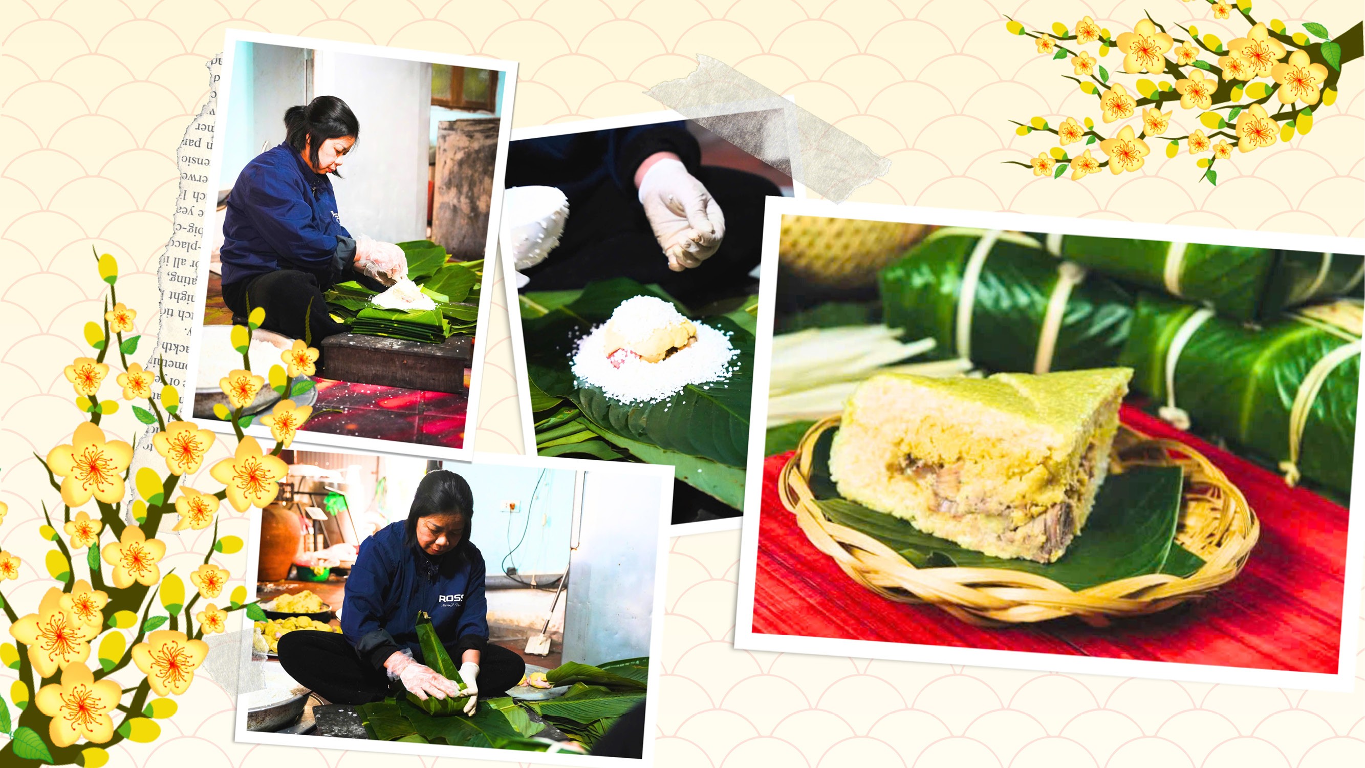 Bánh chưng Tranh Khúc - Hương vị truyền thống giữa lòng hiện đại Bánh chưng Tranh Khúc - Hương vị truyền thống giữa lòng hiện đại